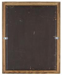 Knabe in sommerlicher Dorflandschaft