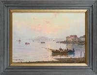 BUONO, Leon Giuseppe: Italienische Küstenlandschaft