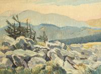 Heidemann, E.E.: Mittelgebirgslandschaft