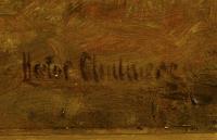 1985 Chalmers, Hector: Hirte mit Schafen