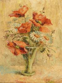 Monogrammist: Blumenstrauß