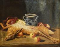 Prüssen, Clemens: Stillleben mit Hasen